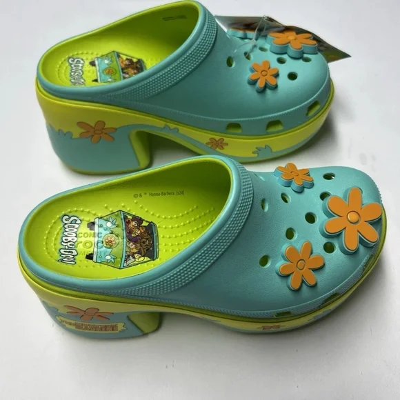 Siren Crocs Scooby Doo Clogs Size 9 - Picture 11 of 11